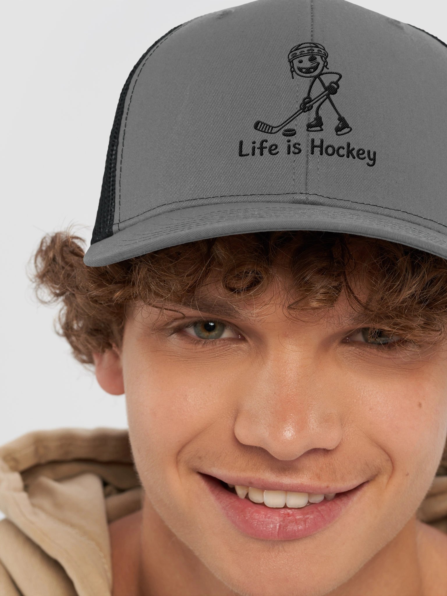Life is Hockey Trucker Hat (Light) product image (29)