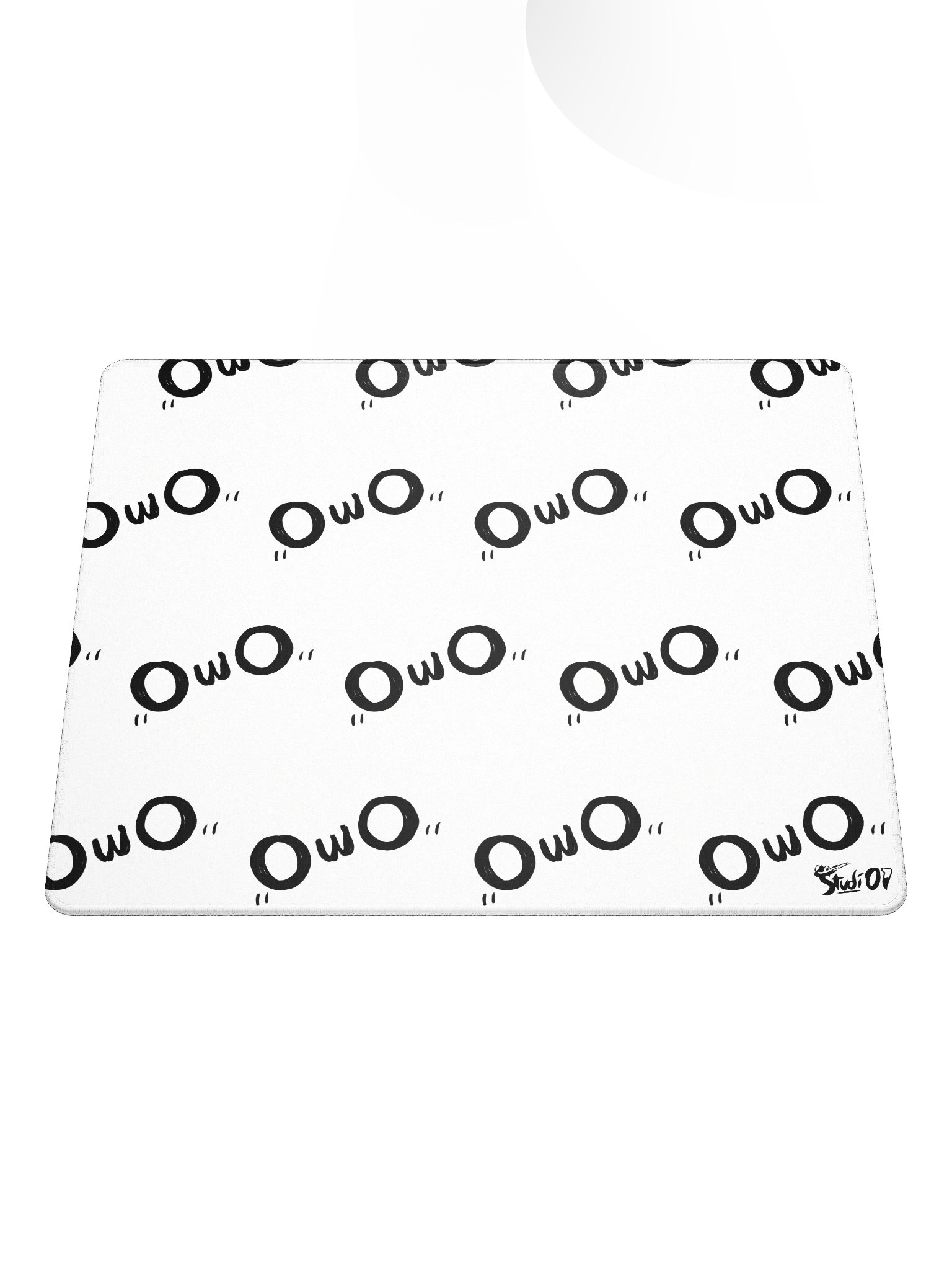 The OWO Mouse Pad (White) product image (1)