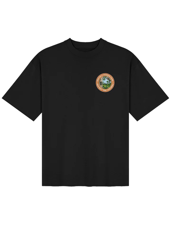 STOP THE CHOP | Rainbow Lorikeet (White Print) | Premium Organic Oversized T-Shirt product image (2)