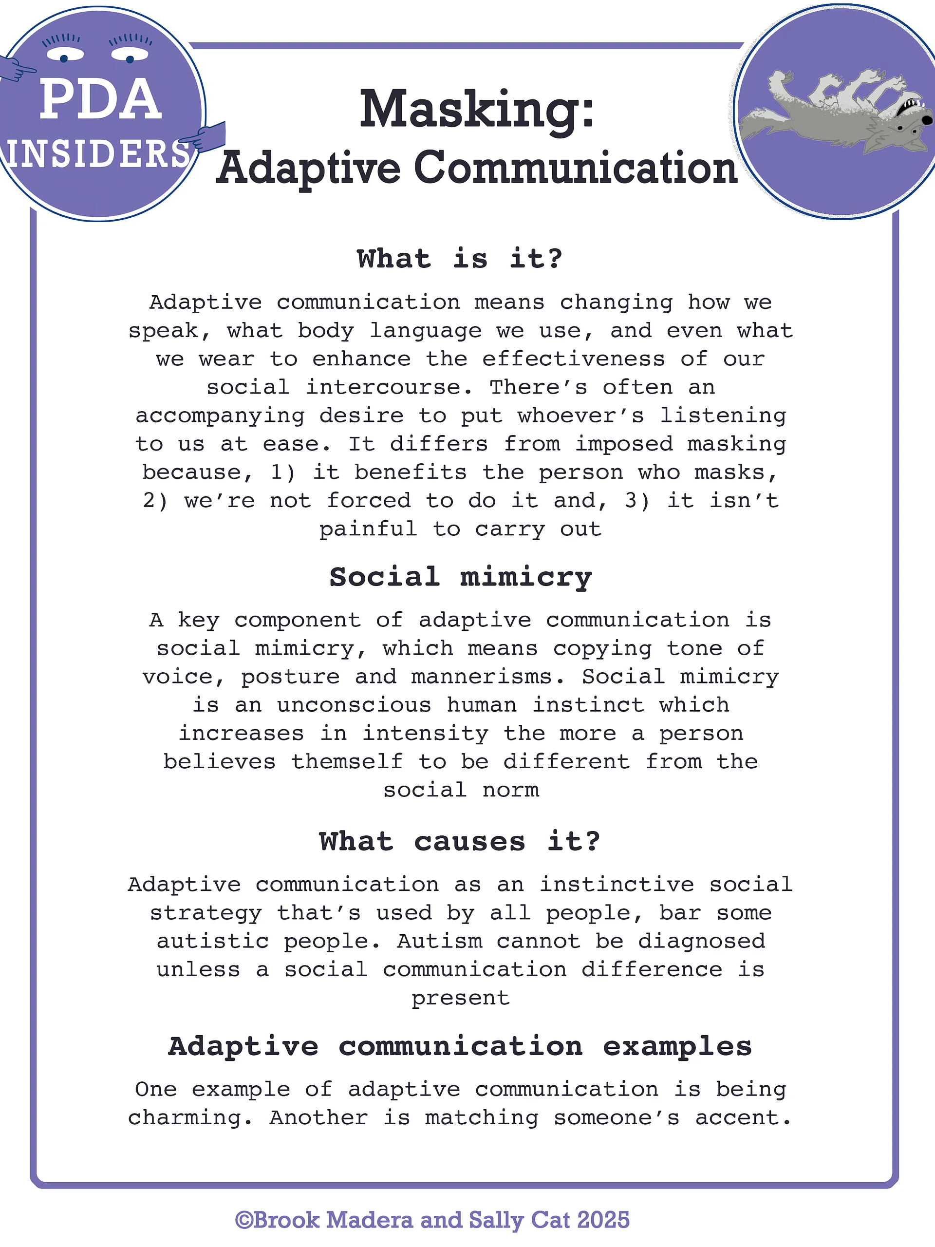 Masking: adaptive communication product image (1)