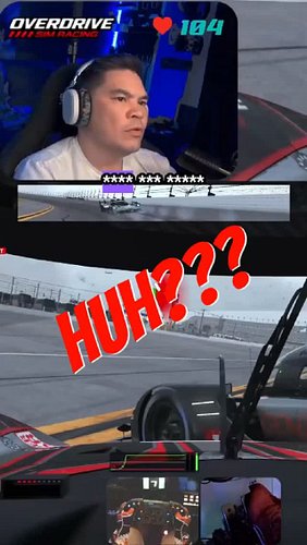 Huh?! #fyp #gamer #simracing #gaming #lemansultimate