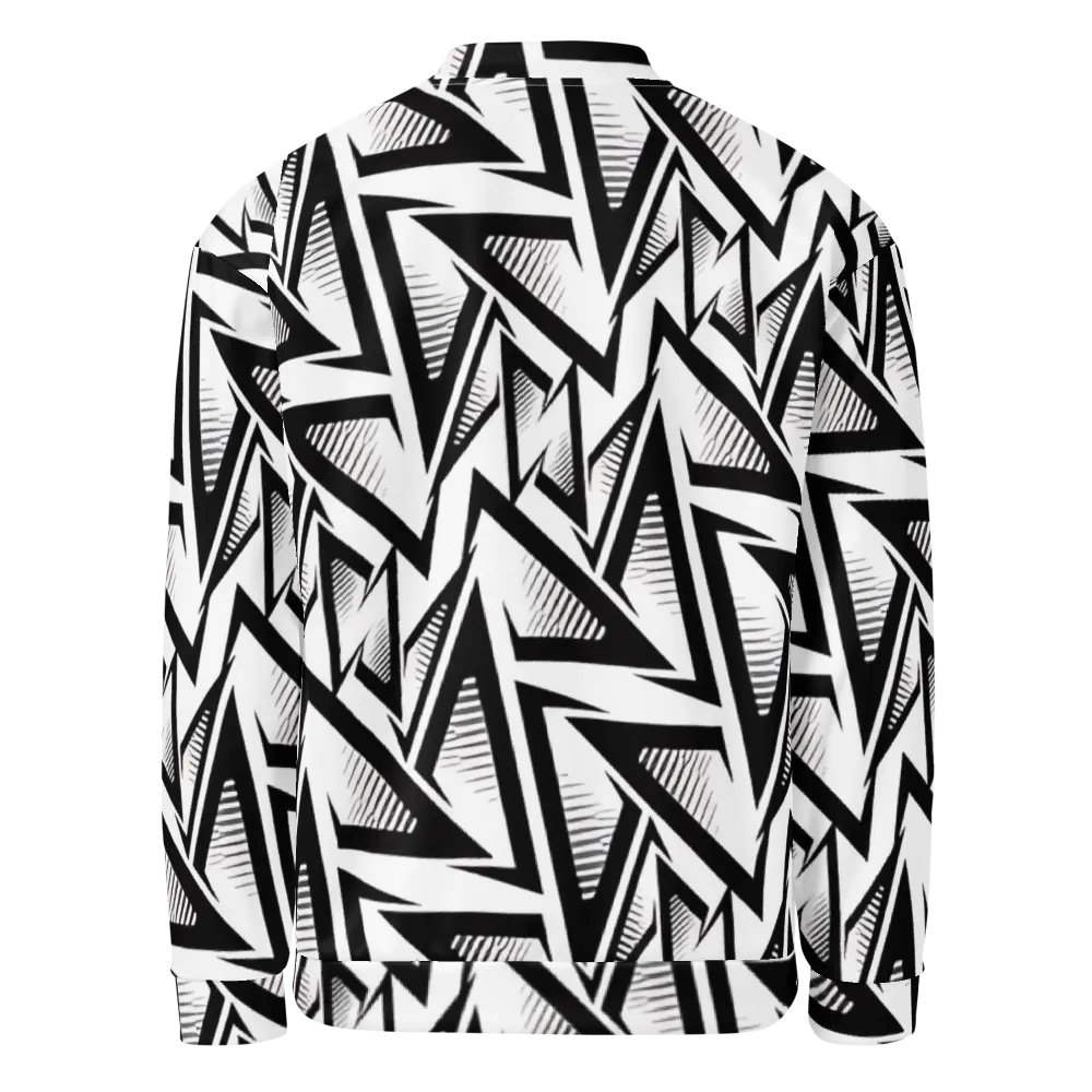 Dynamic Triangles All-Over Bomber Jacket product image (2)