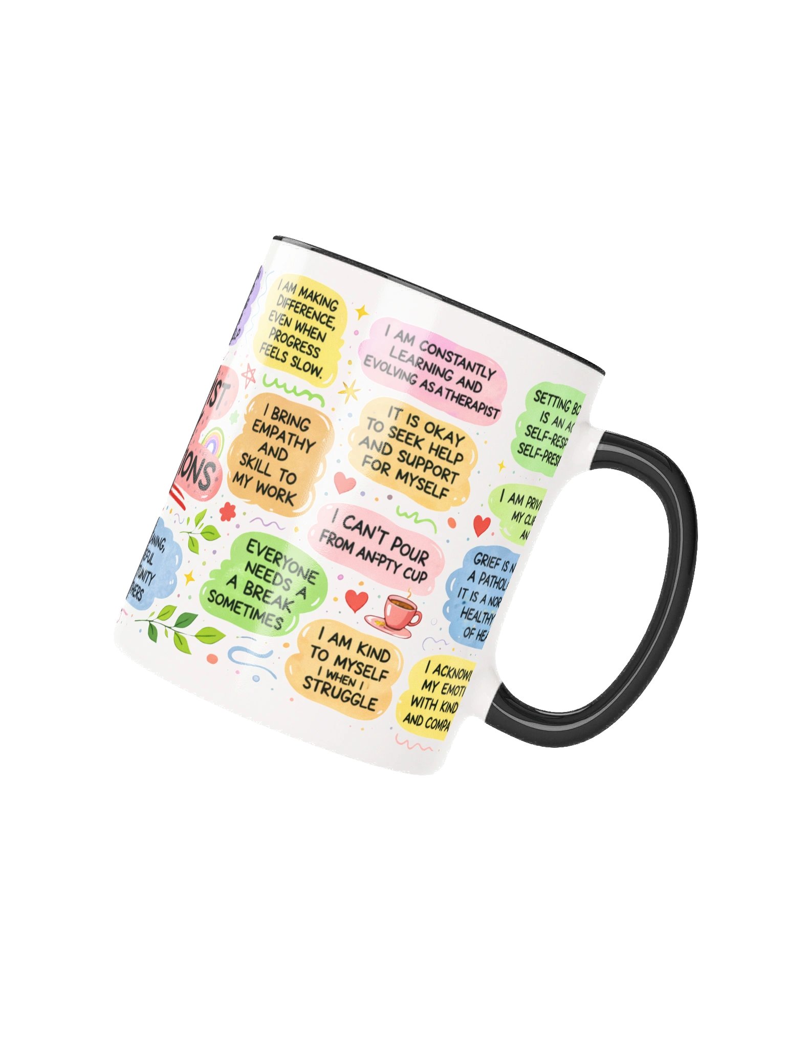 Therapist Daily Affirmations Ceramic Mug product image (3)