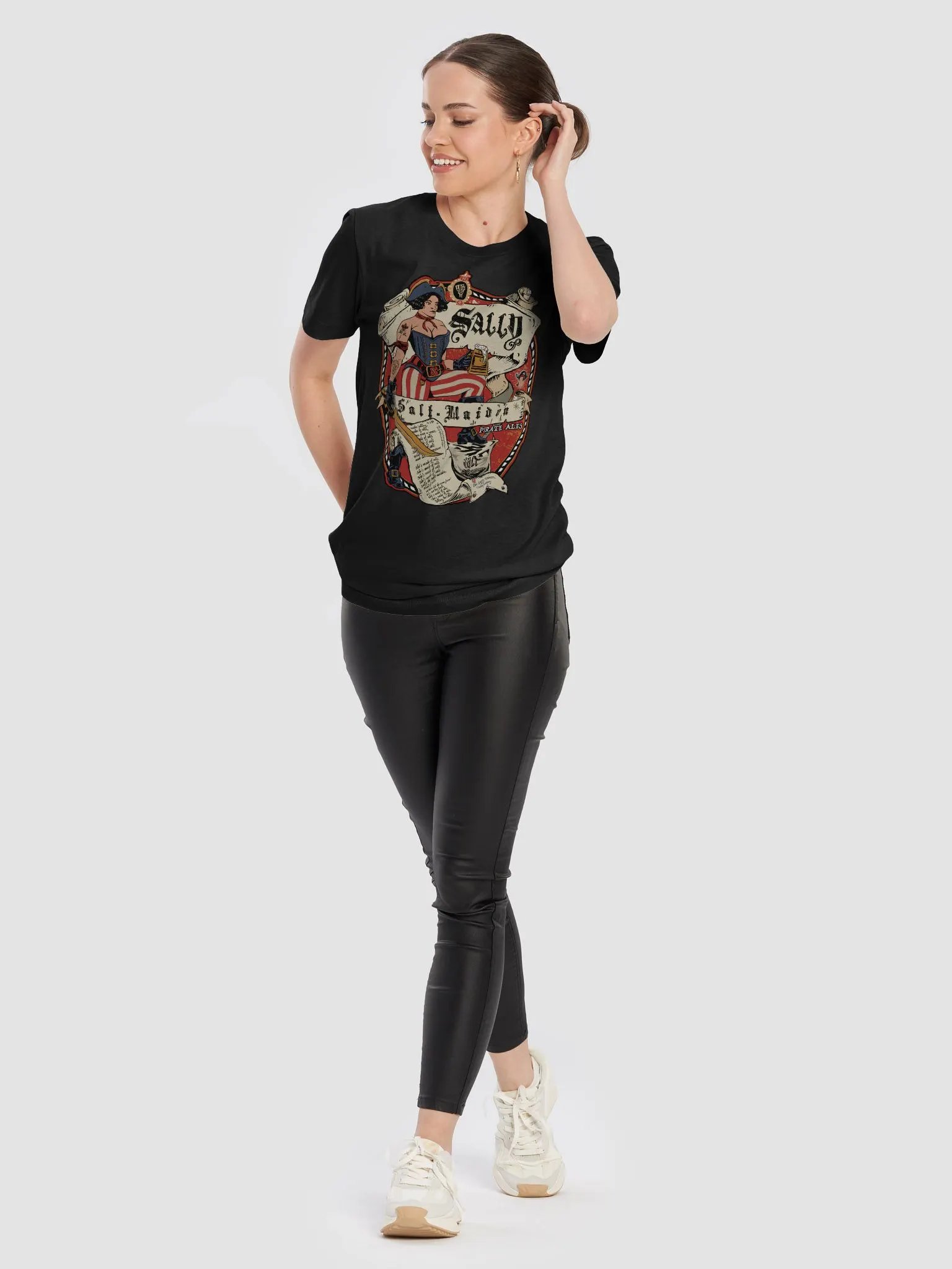 SALLY THE SALT MAIDEN TEE RED product image (10)