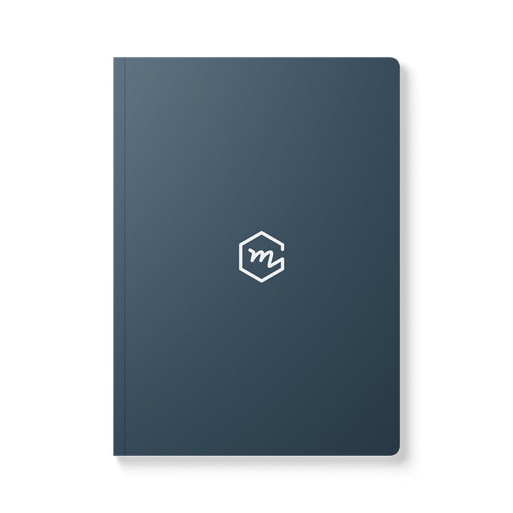 Channel branded softcover notebook product image (1)
