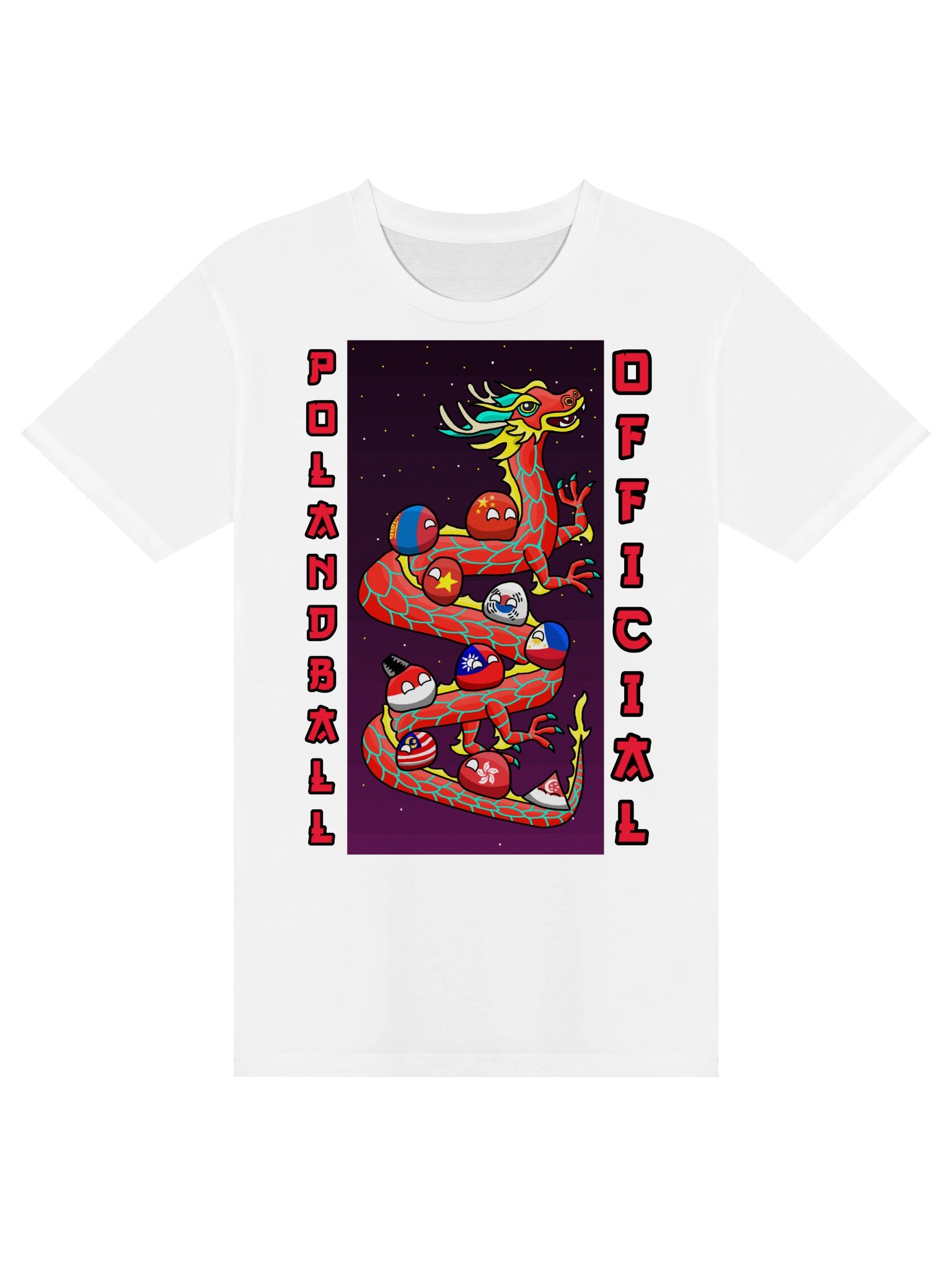 Polandball Lunar New Year T-shirt product image (1)