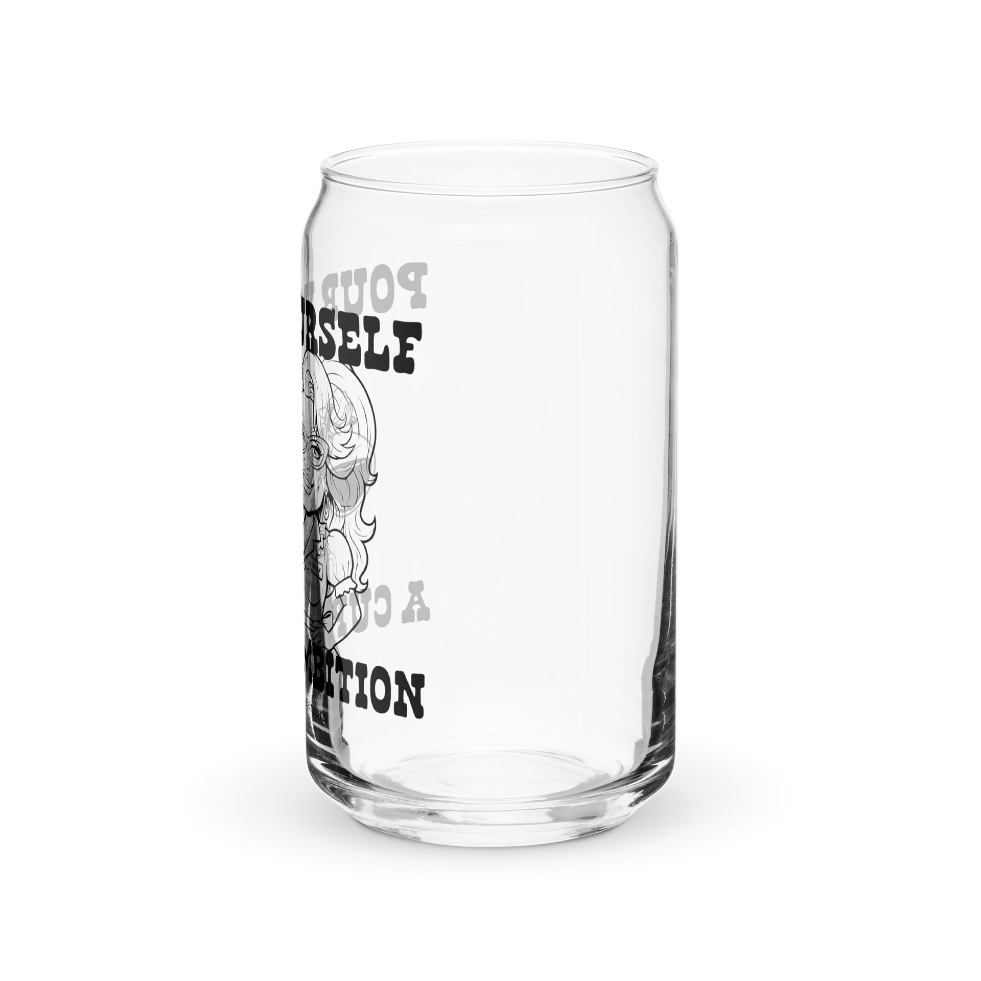 Cup of Ambition Can-Shaped Pint Glass product image (3)