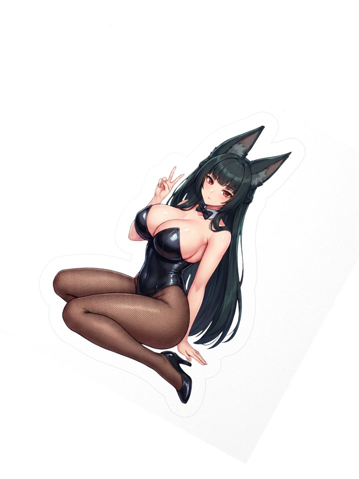 miyabi bunny girl sticker product image (6)