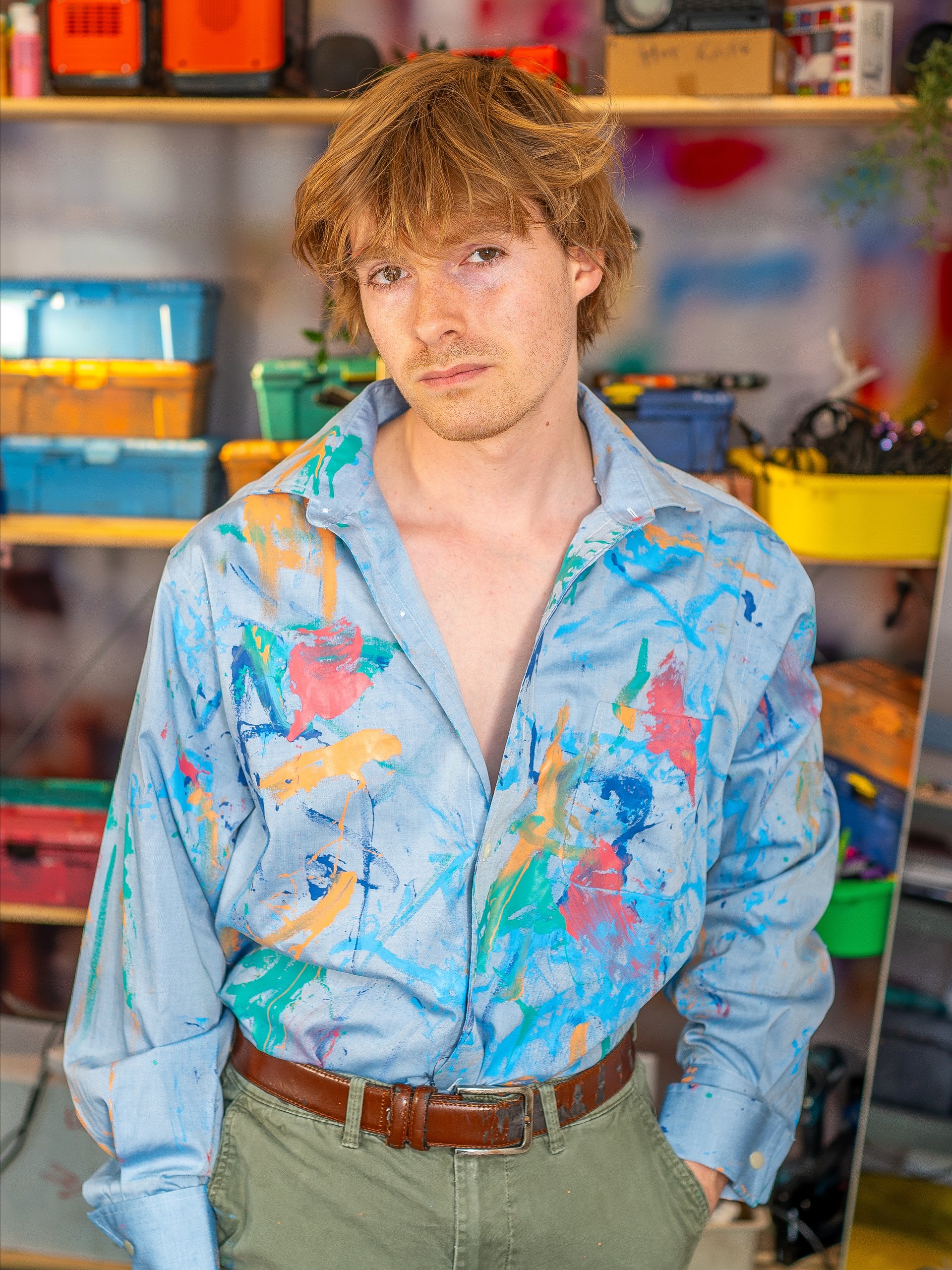Blue Dress Shirt / Studio Colors product image (3)