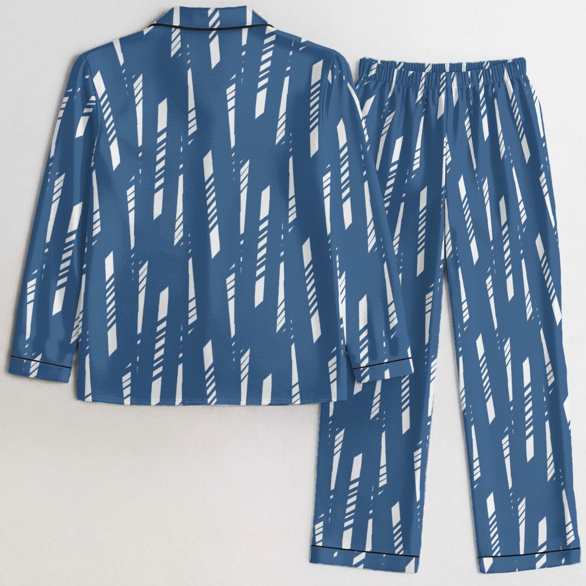 Skyline Blue Satin Pajama Set product image (2)