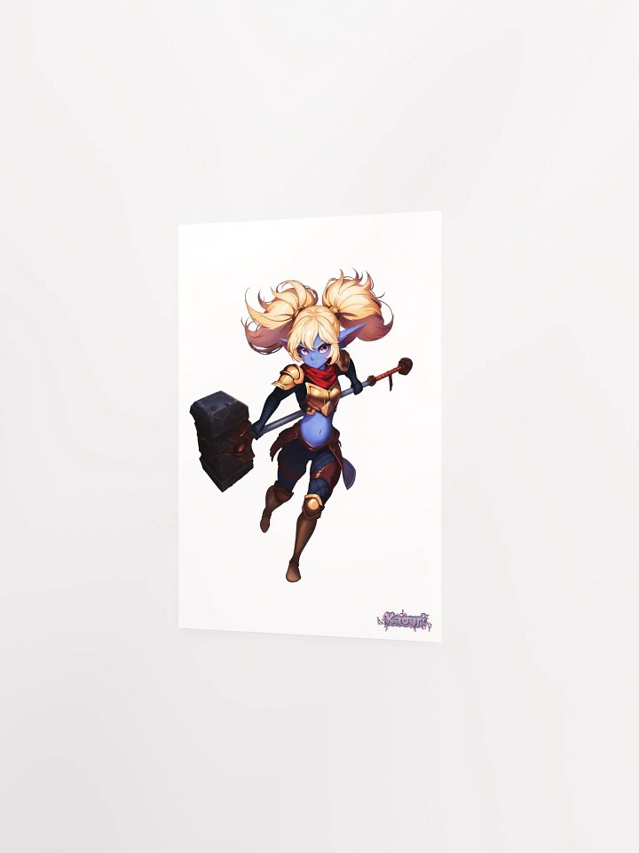 Poppy - League of Legends - 5x7 Matte Paper Print product image (2)