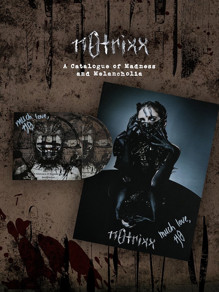 [madness and melancholia] signed CD + poster bundle product image (1)