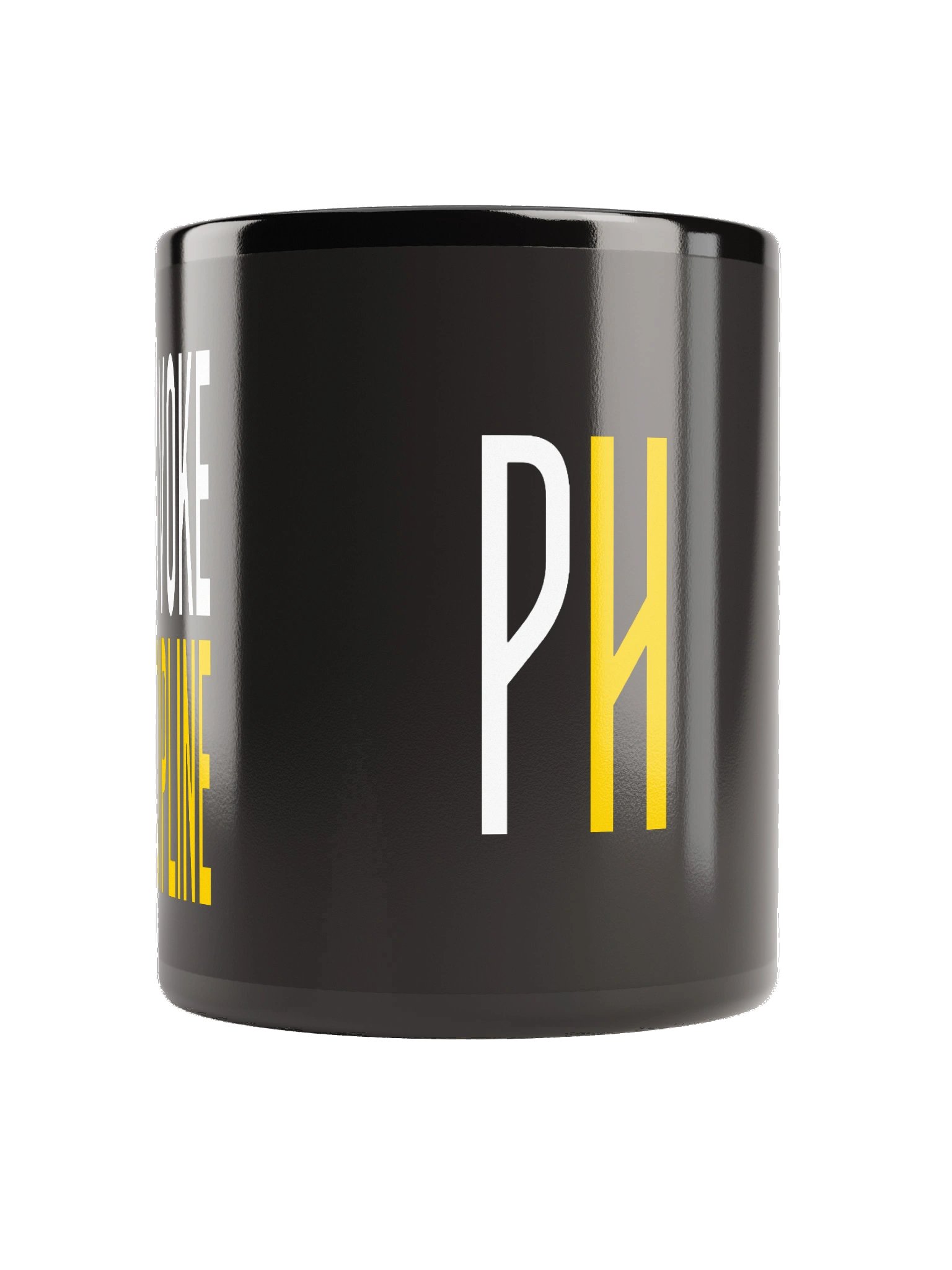 PROVOKÄHAUS Provoke Goodness Glossy Mug — Black product image (3)