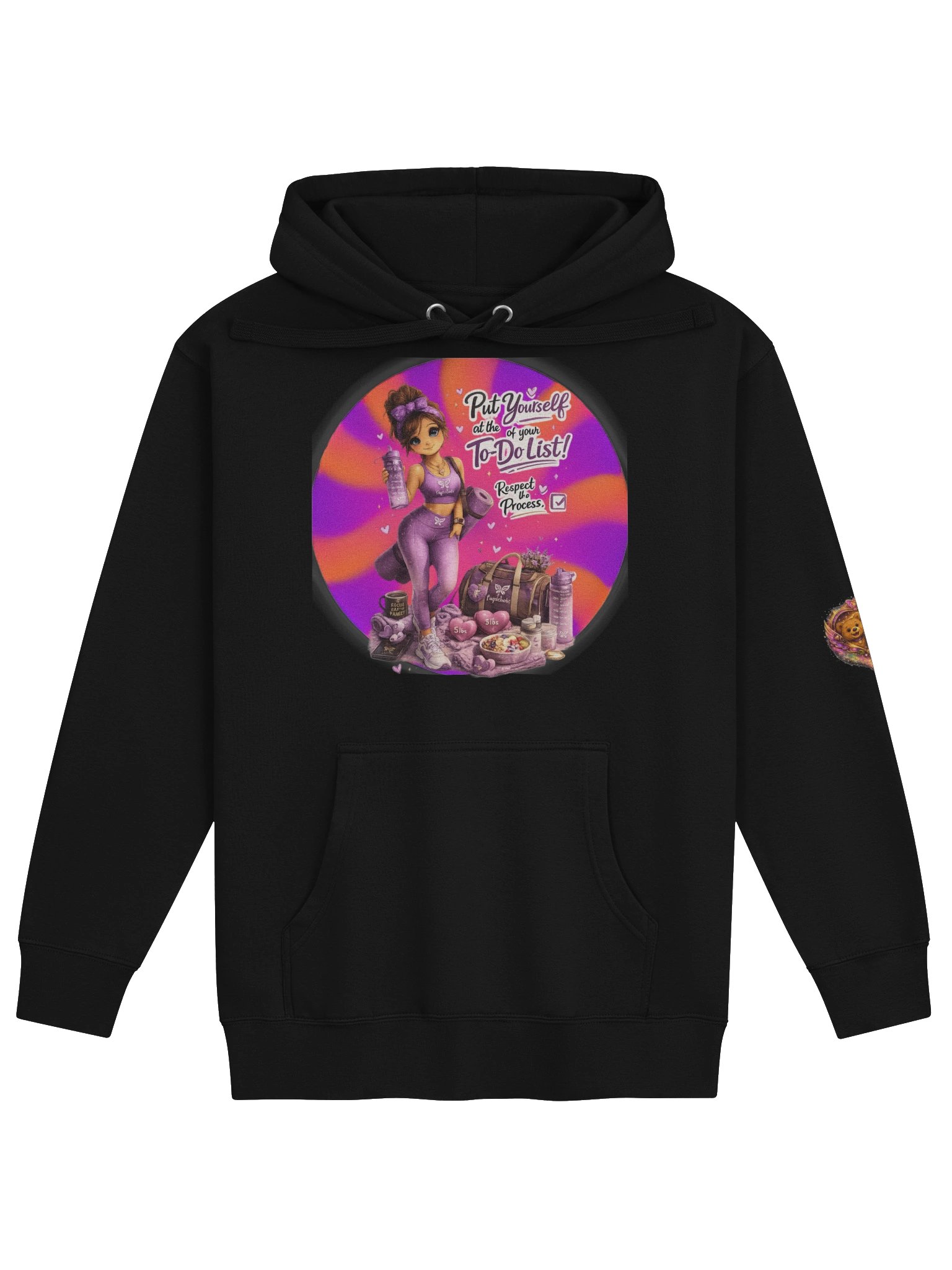 Fayzie Put Yourself First Premium Hoodie | Positive Self Care Apparel by FayzieBobs product image (3)