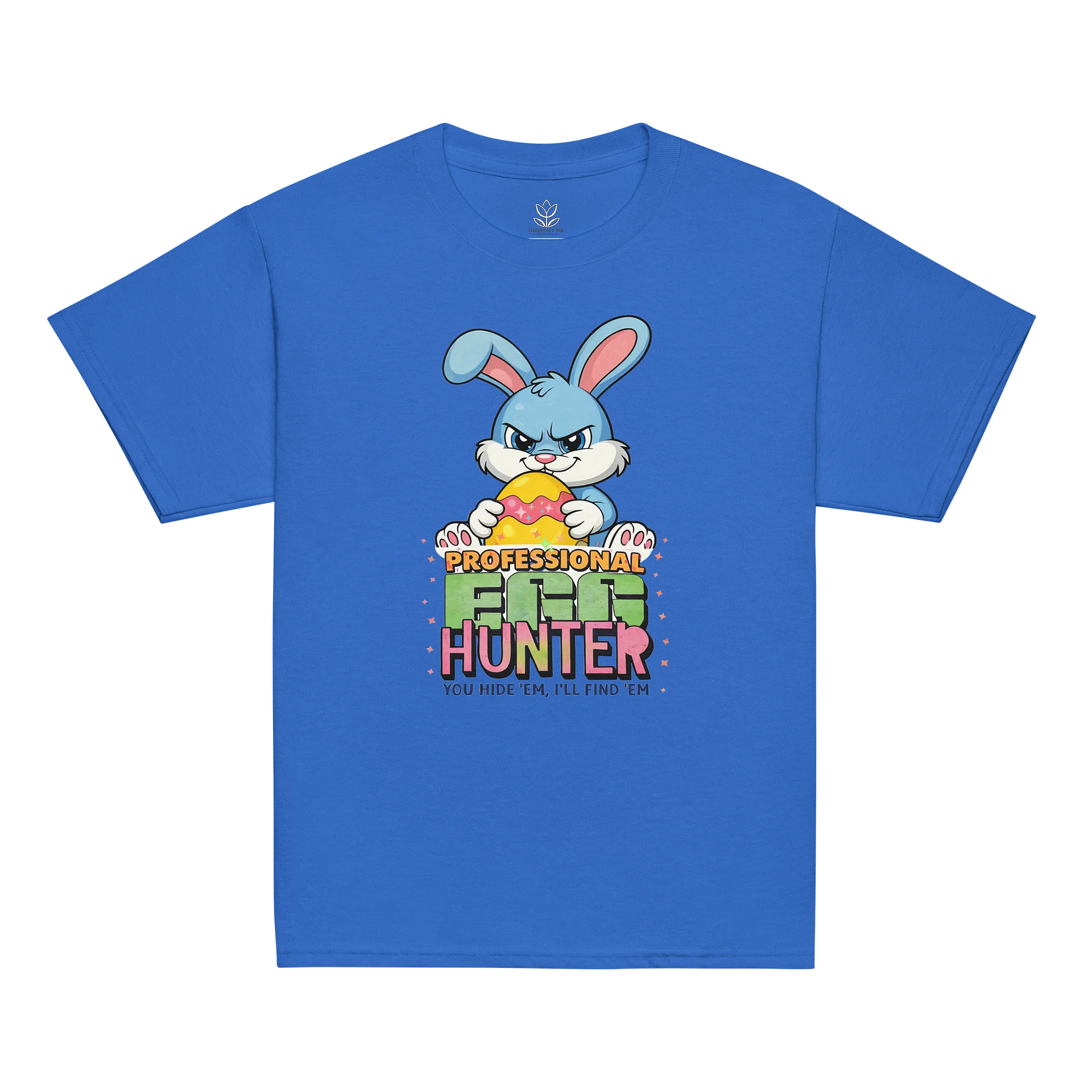 Professional Egg Hunter – Funny Easter Bunny Kids Tee product image (1)