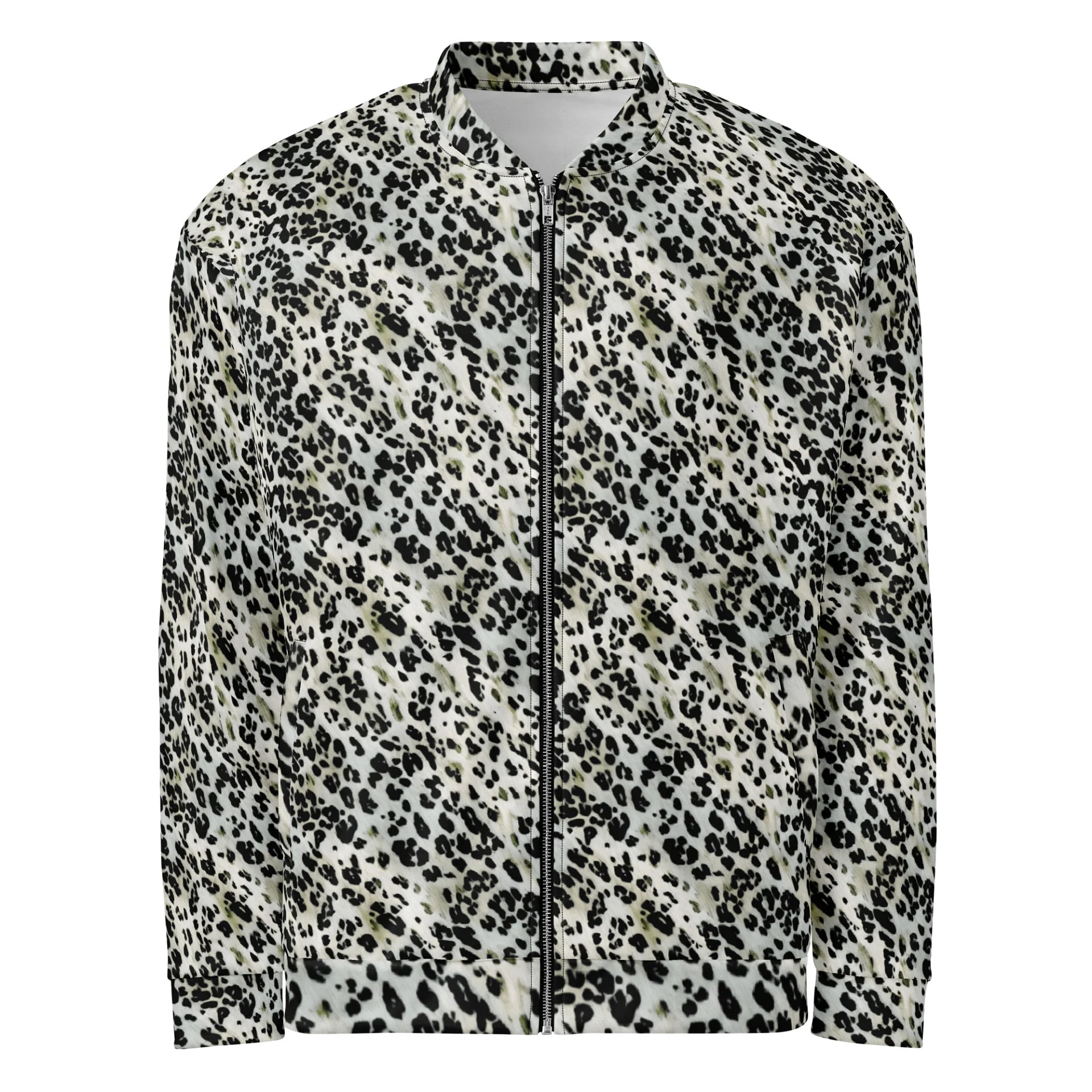 Green Leopard Bomber Jascet product image (1)
