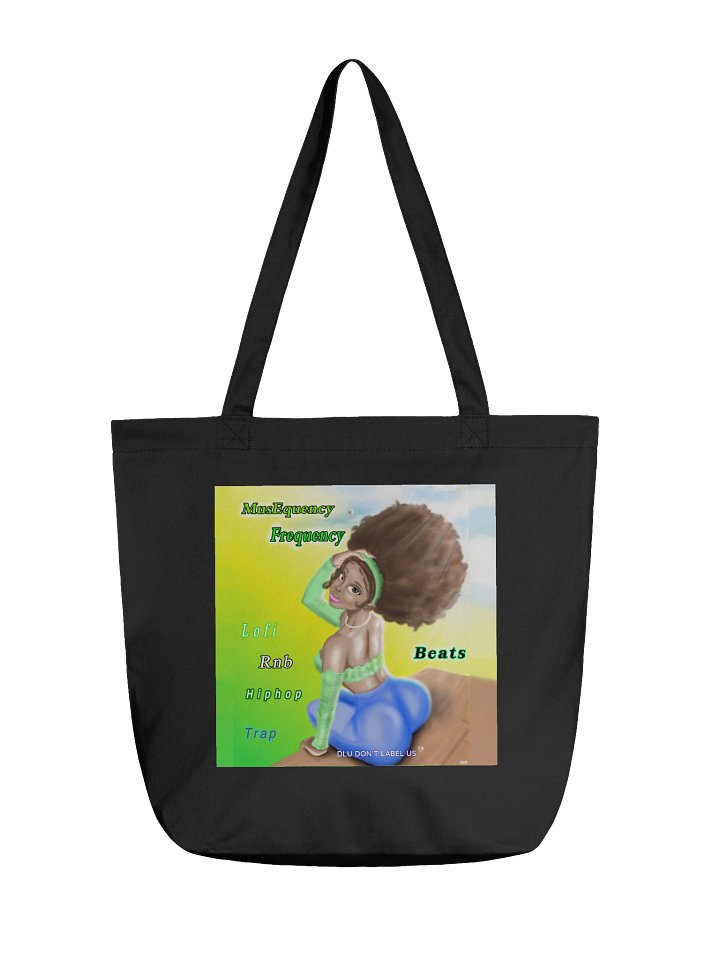 DLU DON’T LABEL US® MusEquency Illustrated Eco Tote product image (1)