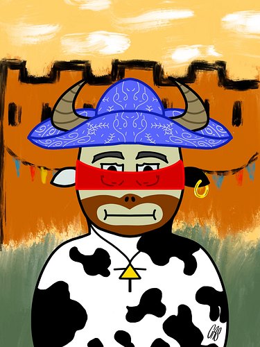 Nando. Happy Cinco de Mayo!!
Made live on Twitch!!! 

#trple4studios #trple4character #trple4characters #procreate #digitalart