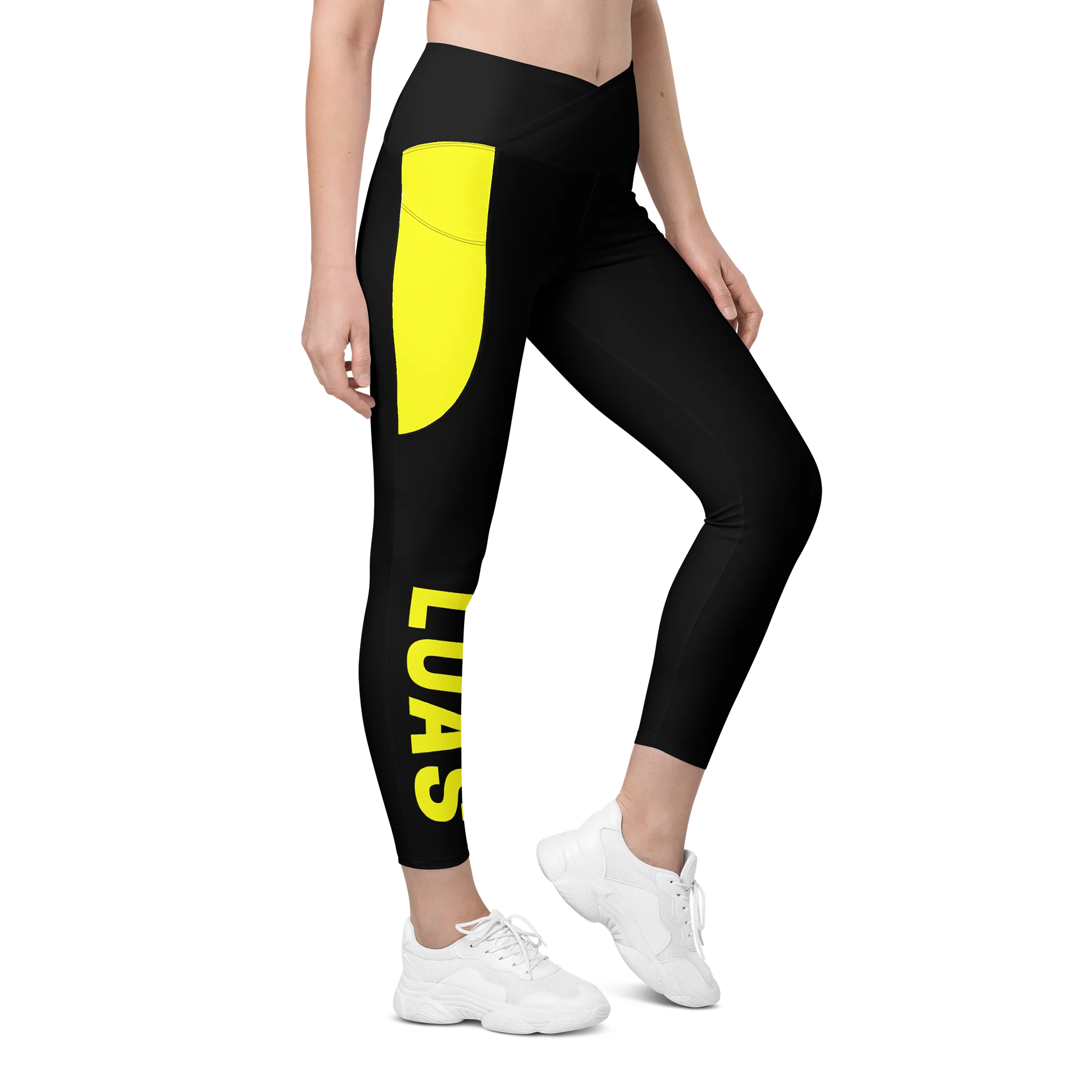 Luas | Crossover Semi Compression Leggings with Pockets & Sun protection product image (2)