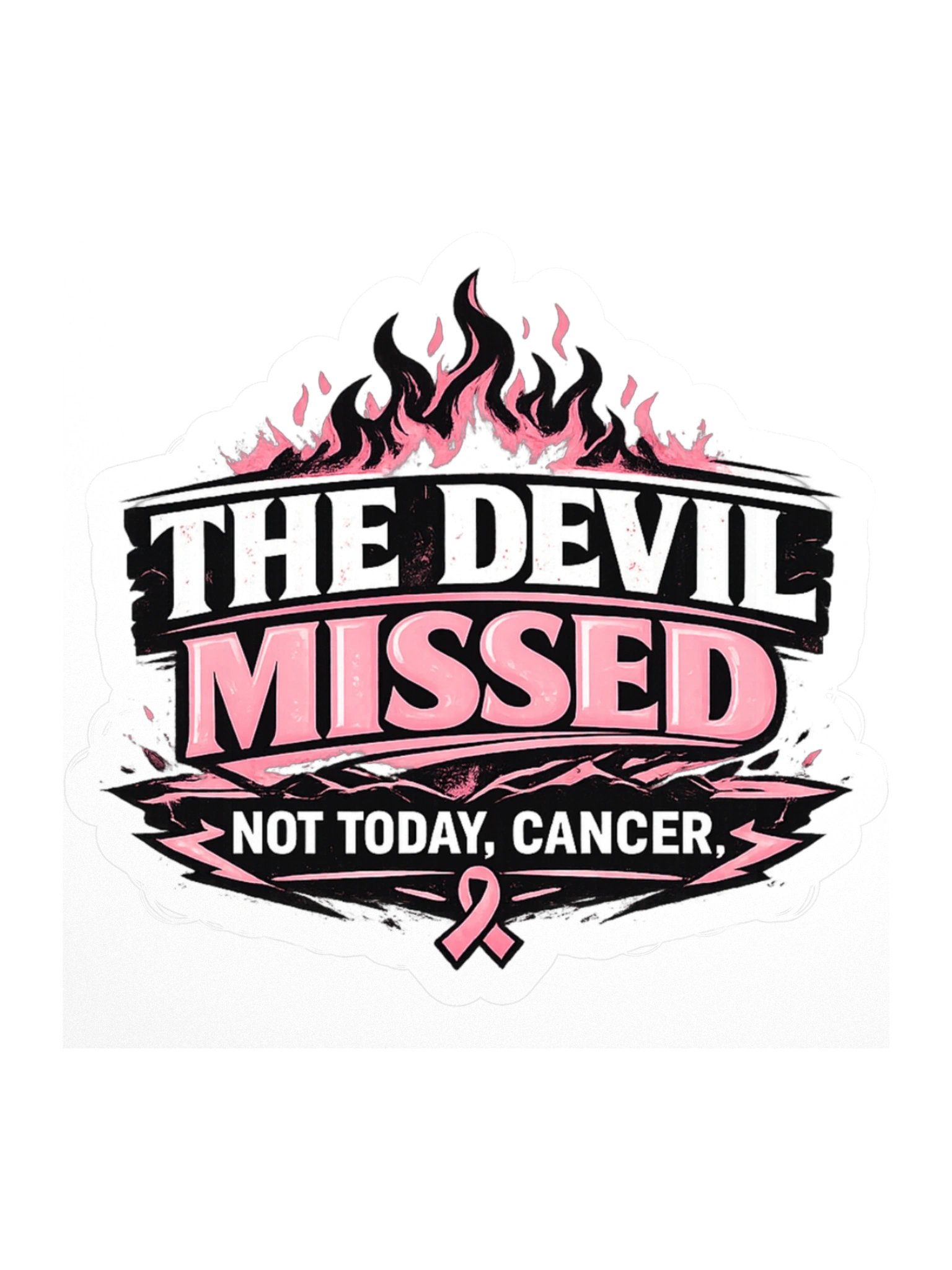 Not Today, Cancer Sticker product image (2)