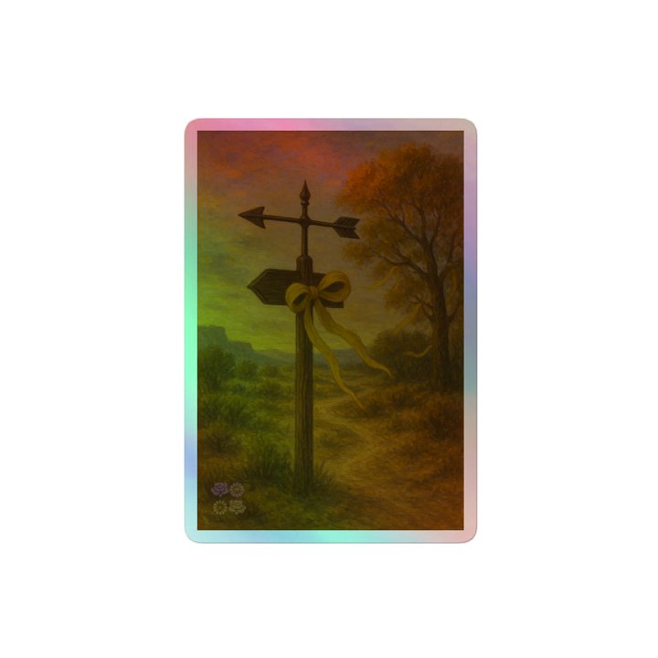 The Way Home Holographic Sticker product image (2)