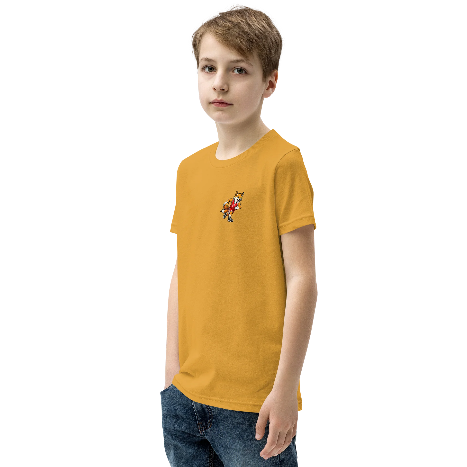 Fox Basketball Player T-Shirt for Kids | The Wild Games product image (4)