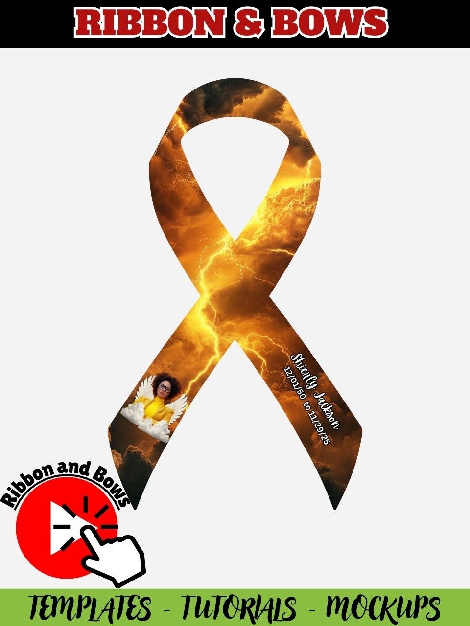 Mega Bundle - Templates and Tutorials - Gold and Black Memorial product image (9)