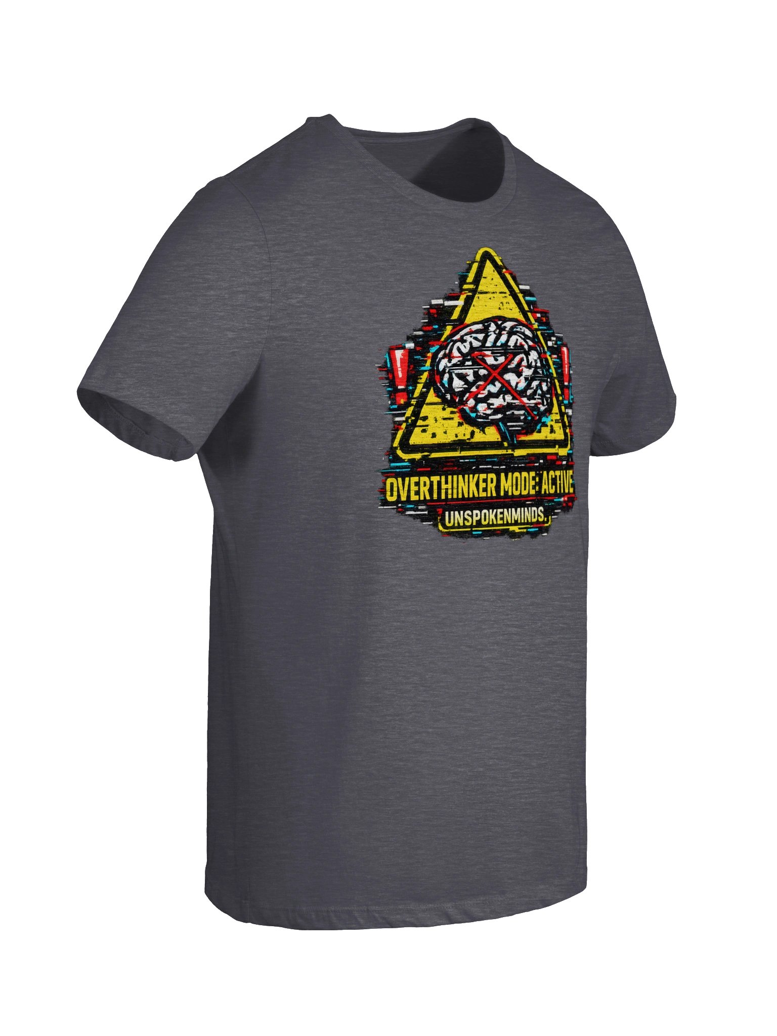 unspokenmind Overthinker Mode: Active Tee product image (8)