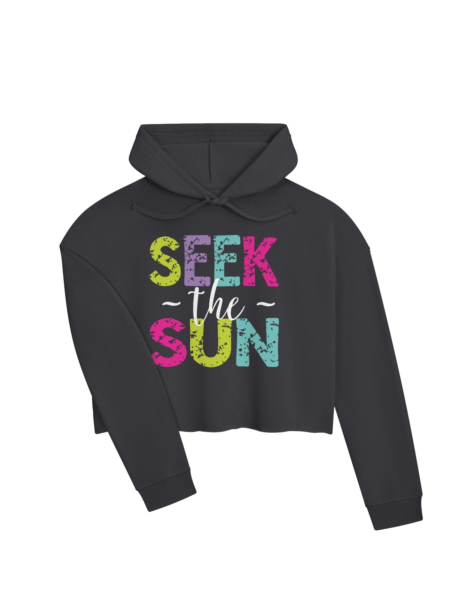 Seek the Sun Cropped Hoodie product image (2)