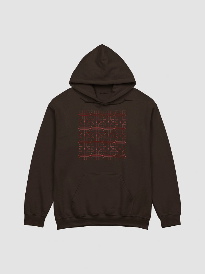Hieroglyph Abstract Pattern Unisex Classic Hoodie product image (2)
