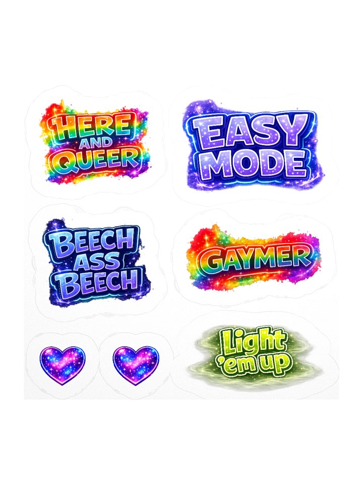 WW14 Emote Words Sticker Pack product image (2)