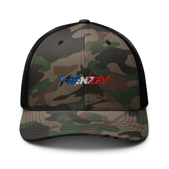 Casquette de camionneur camouflage éclair product image (1)
