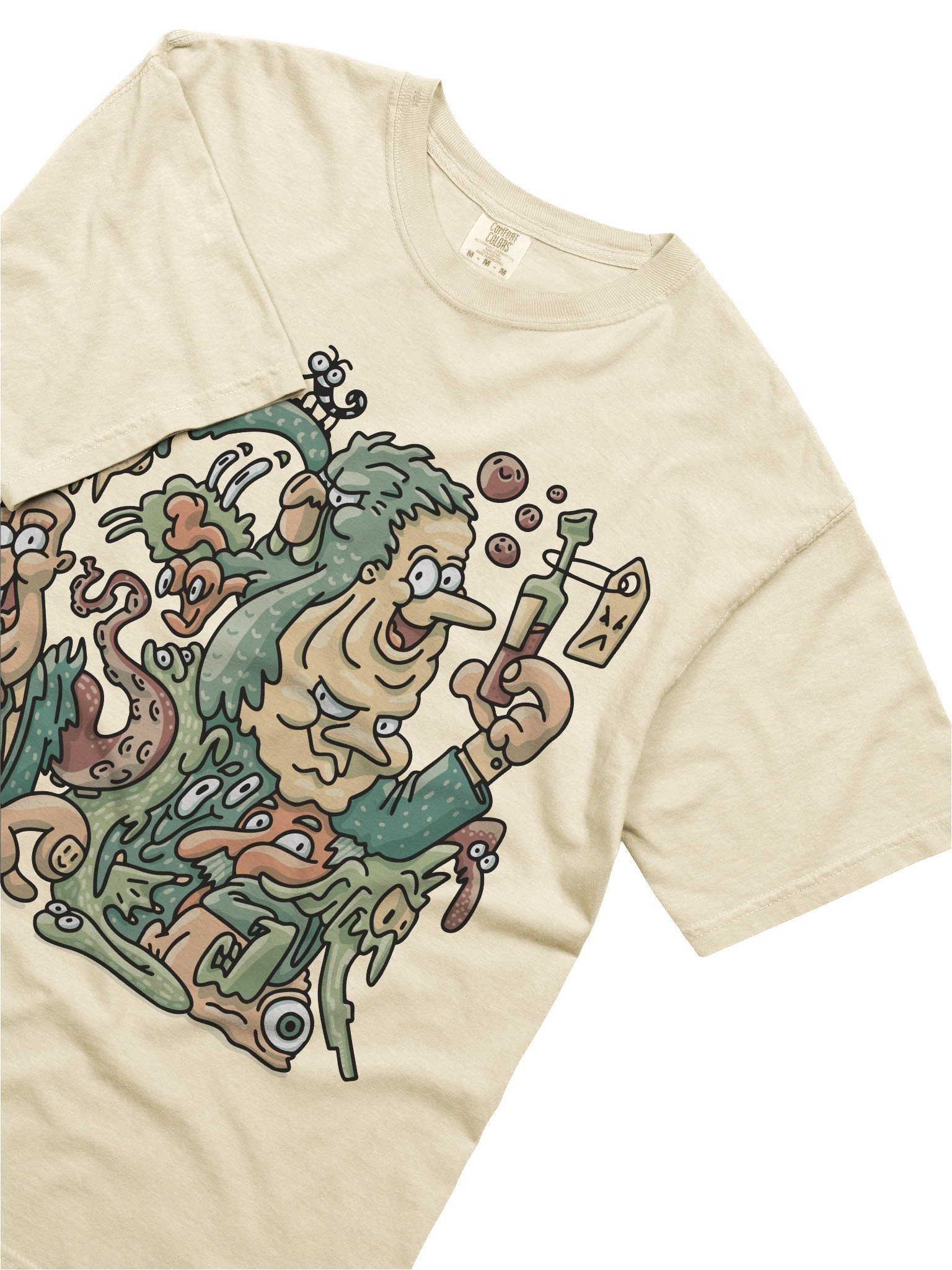 Mutaton - Cartoon Unisex T-Shirt product image (5)