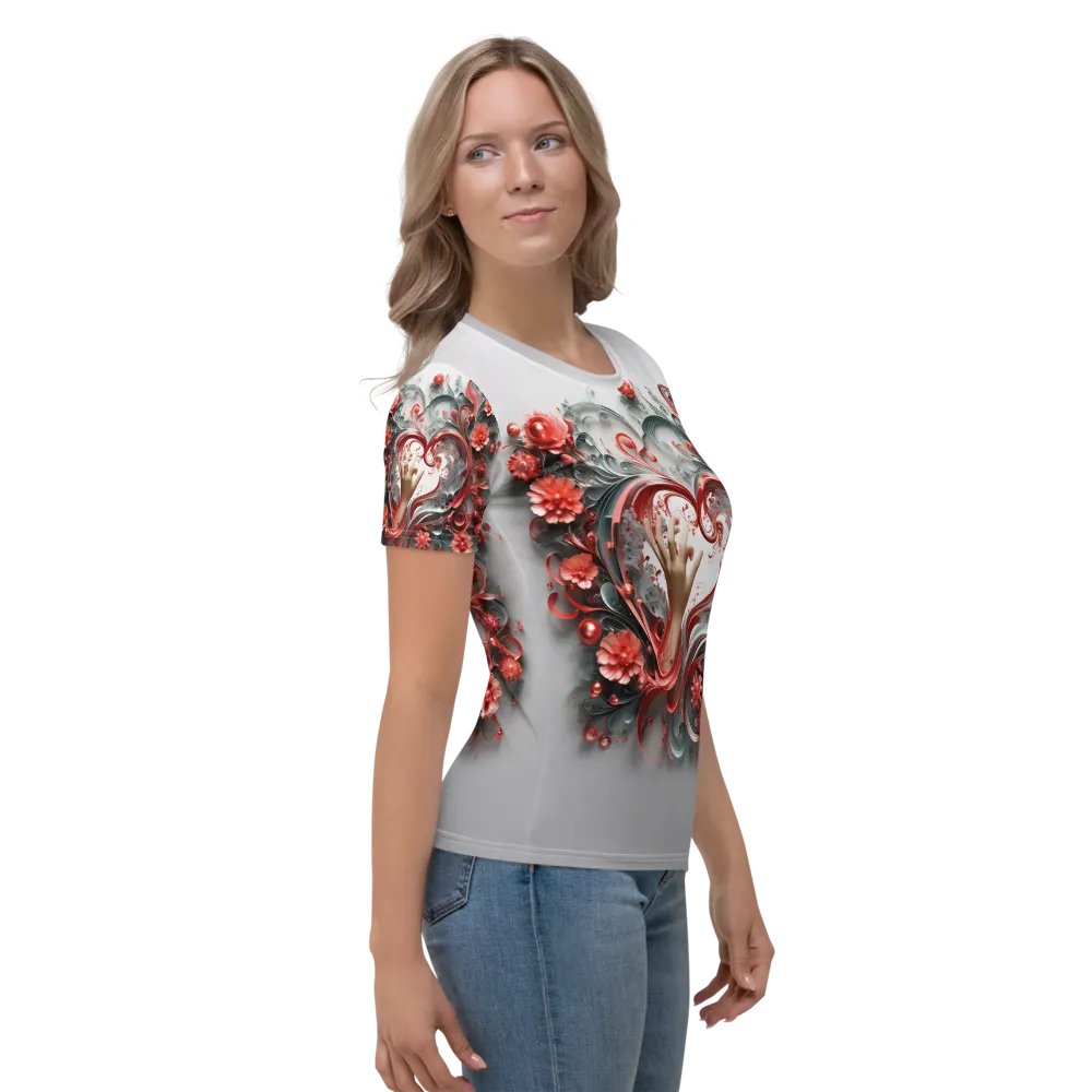 Red Love T shirt product image (8)