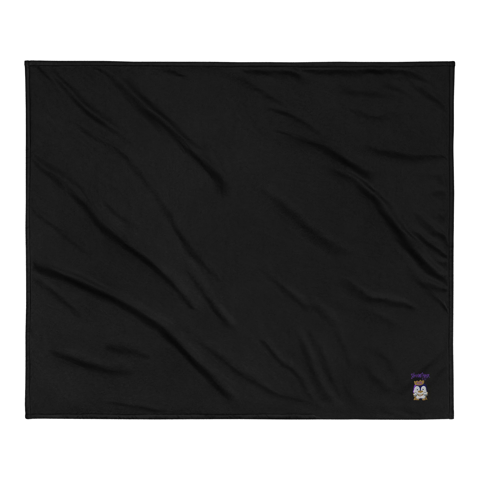 Queen Embroidered Premium Sherpa Blanket product image (3)