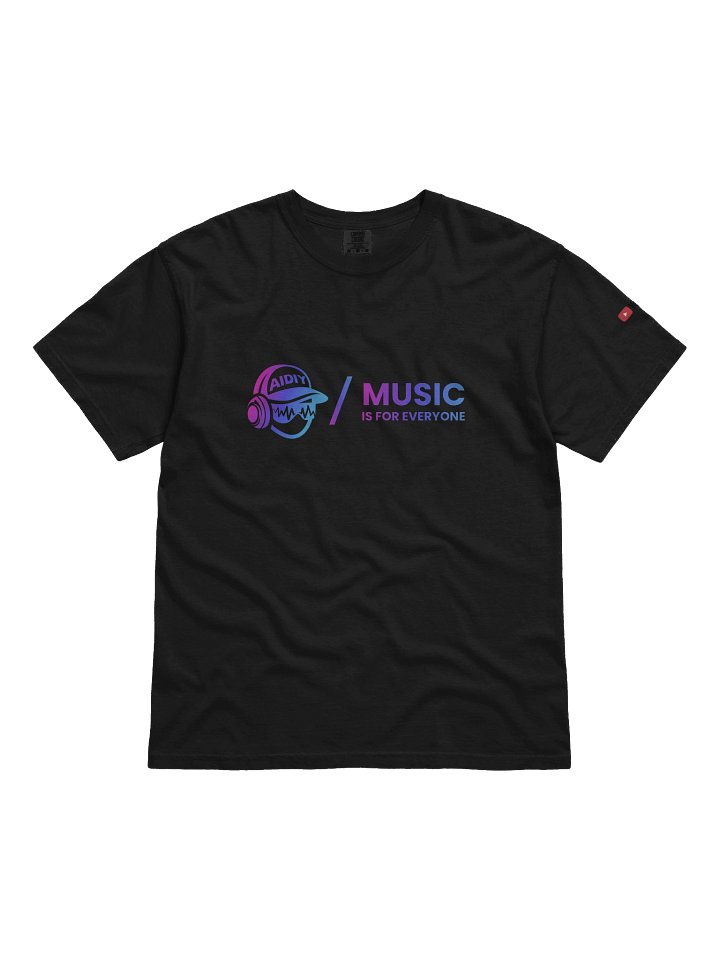 AIDIY - Music Is For Everyone T-Shirt product image (1)
