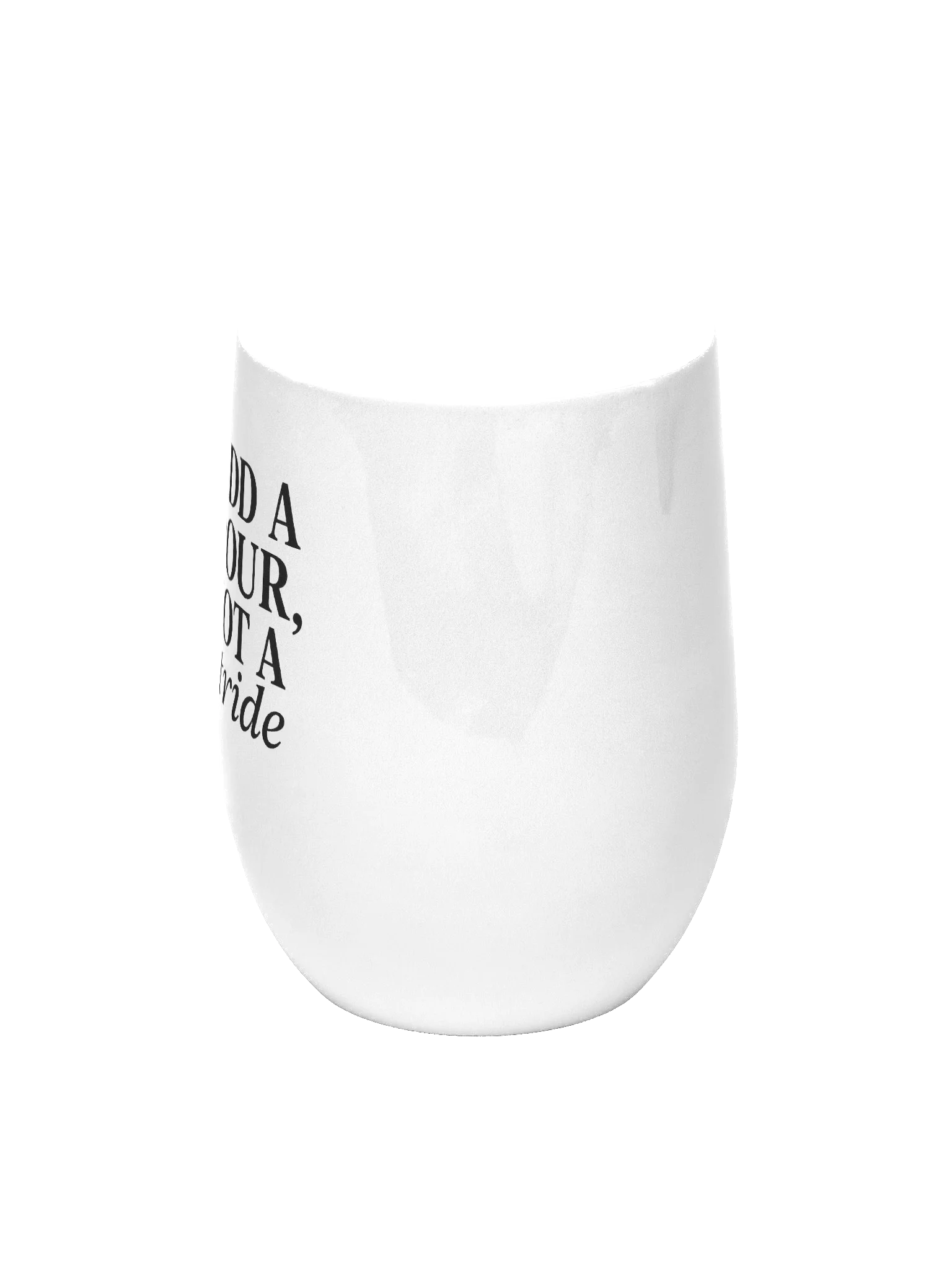 The "Add a Pour, Not a Stride" Wine Tumbler product image (5)