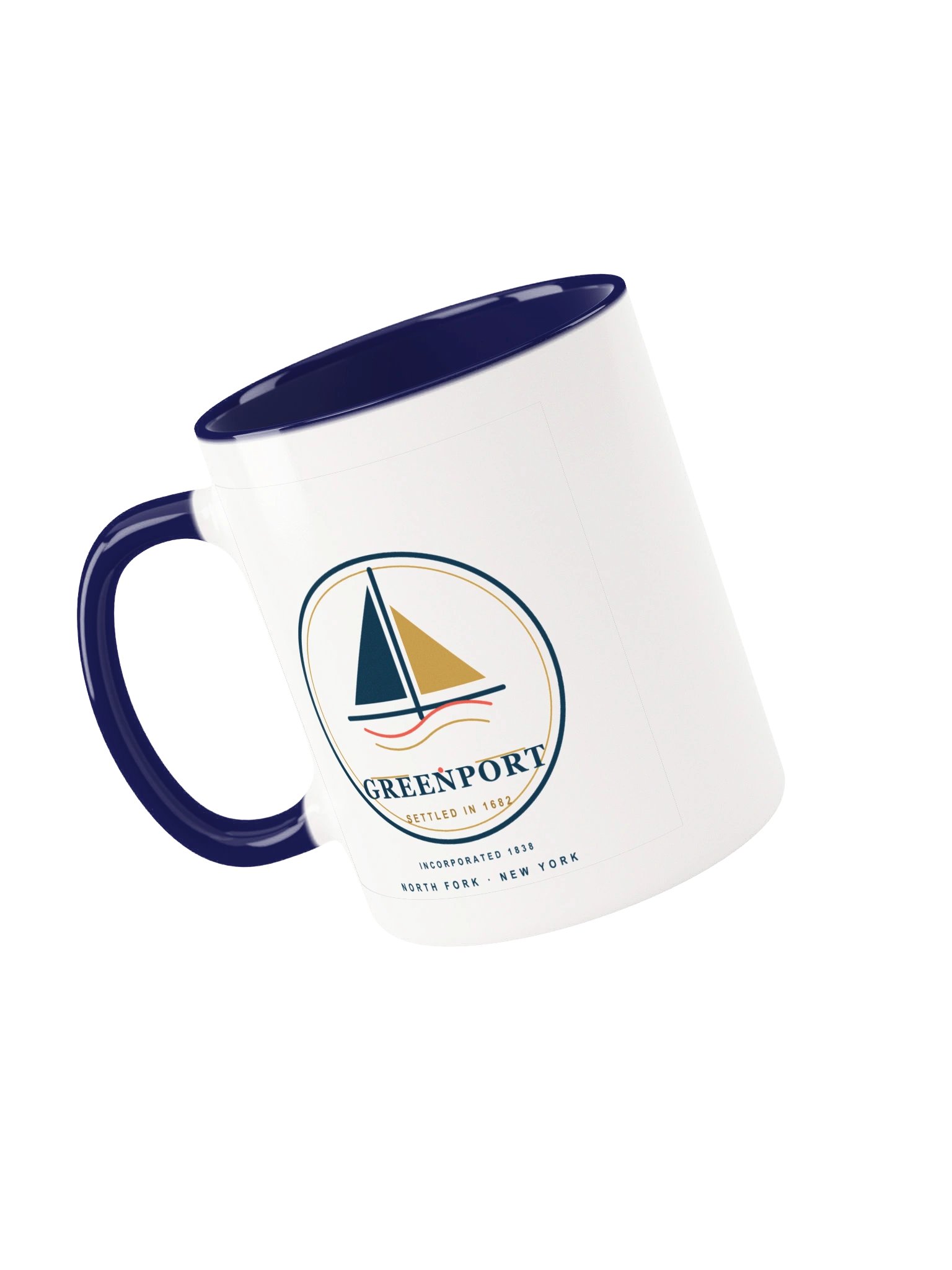 Greenport Harbor Crest Color Mug product image (10)
