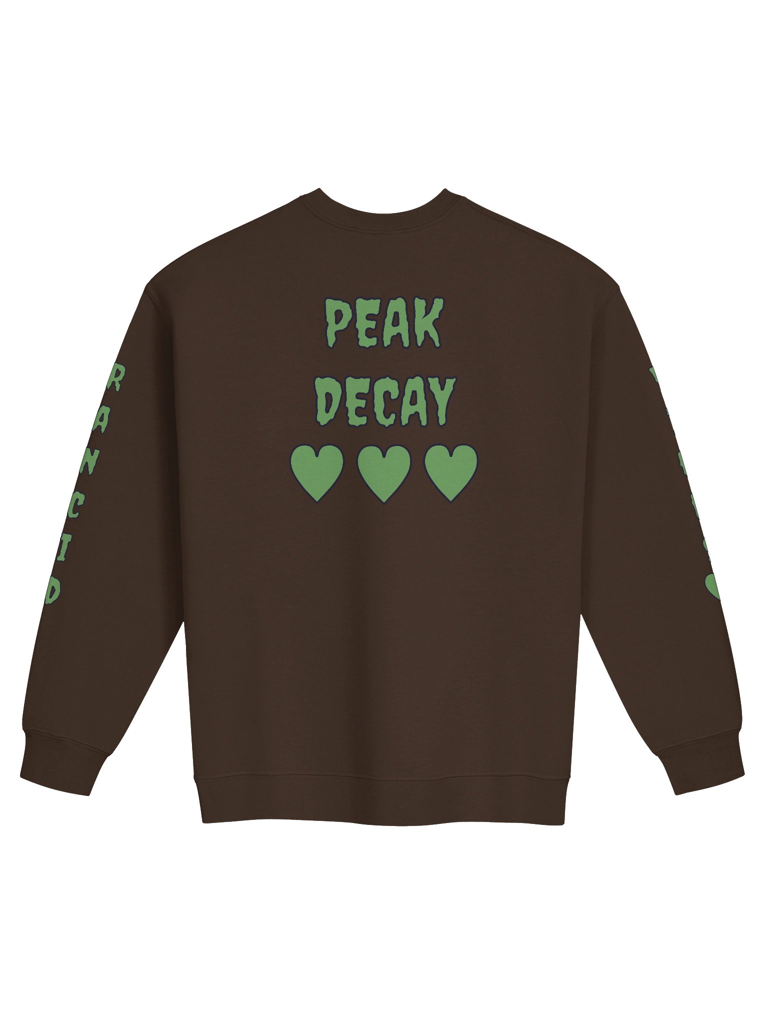 Rancid Vibes sleeve print sweatshirt product image (14)