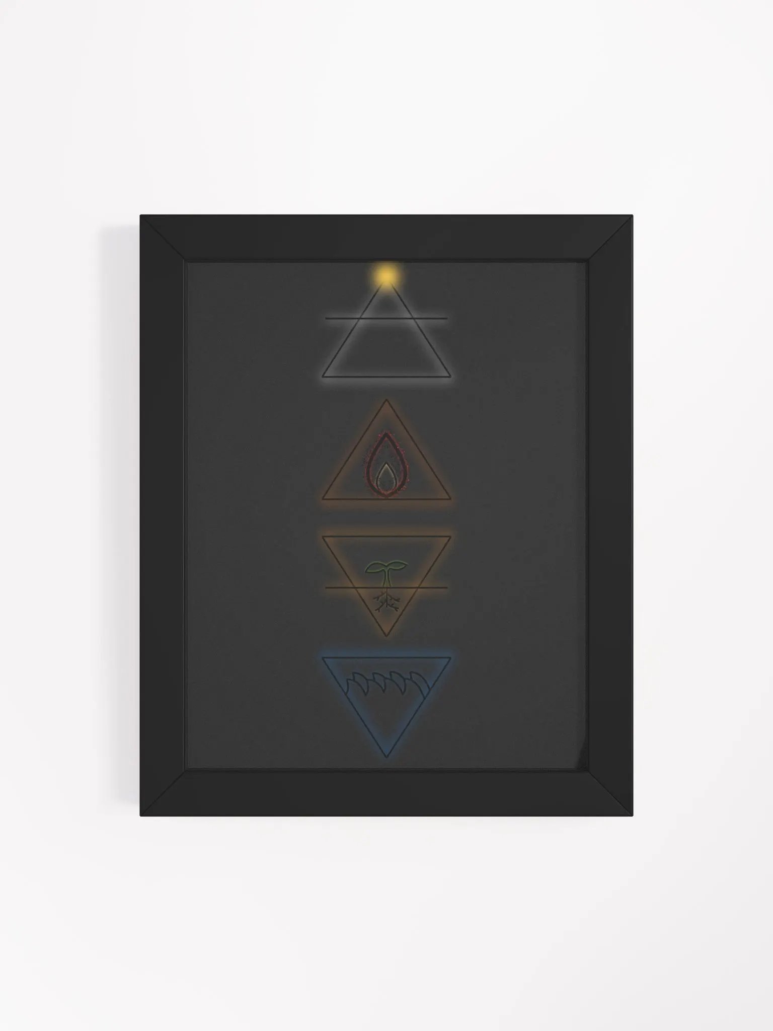 'Four Alchemy Elements in One' Art Poster product image (4)