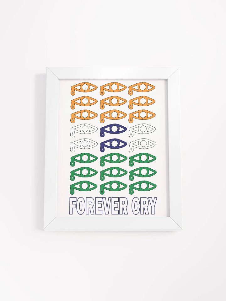 India - Forever Cry - Framed High-Quality Matte Poster product image (1)