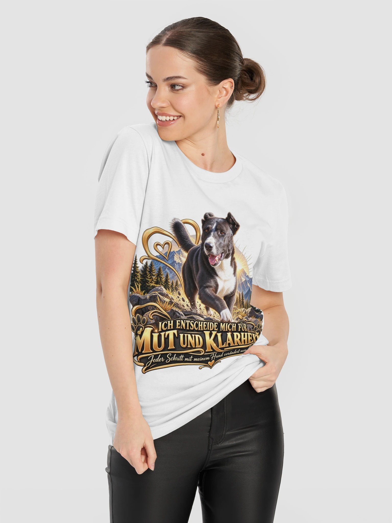 Lucky – Mut und Klarheit | Affirmations-T-Shirt product image (31)