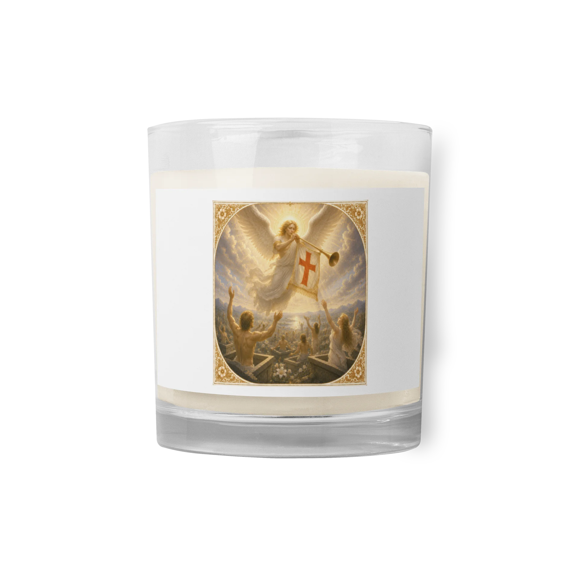 ​🎺 Bougie "L'Arcane XX : Le Jugement" – La Renaissance & L'Appel product image (1)