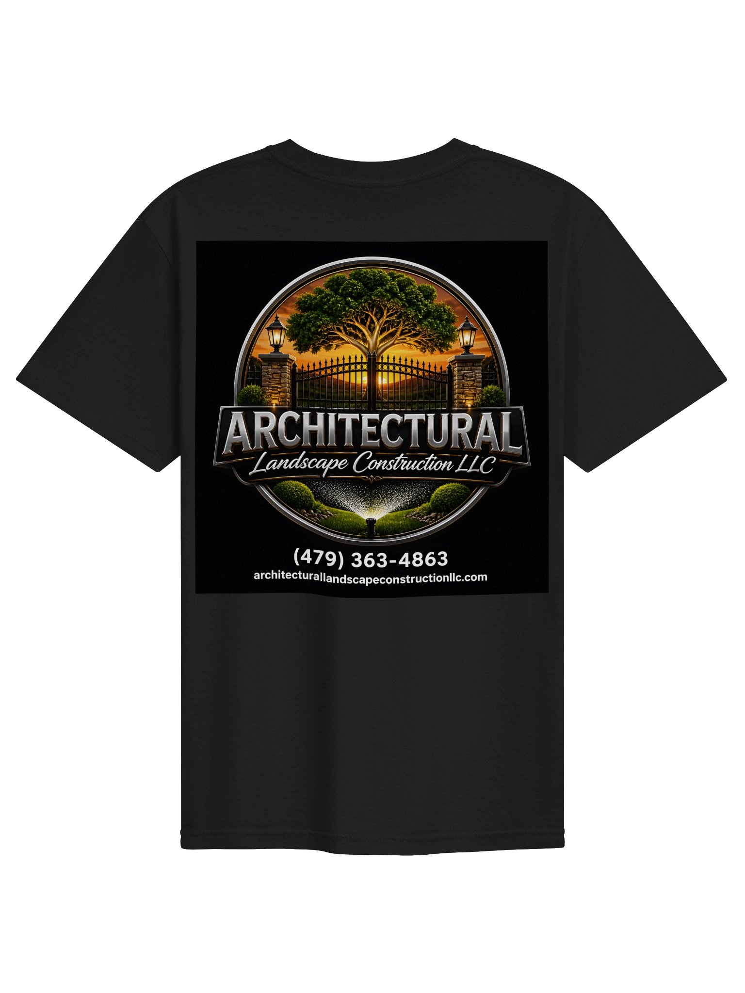 Architectural Landscape Construction Logo Tee product image (2)