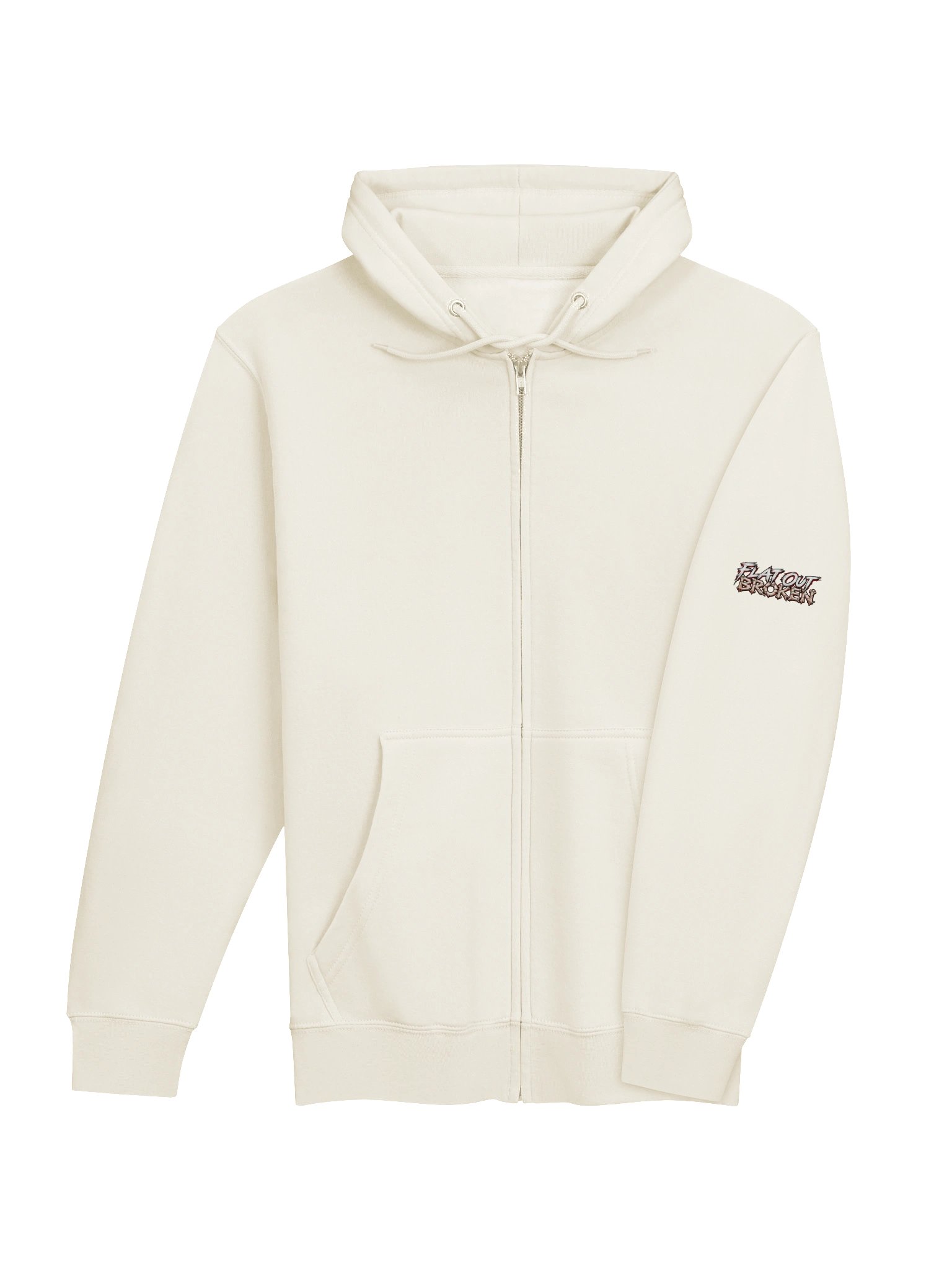 FLAT OUT BROKEN™ — MY BODY SAID NO… THE EDIBLE SAID WAIT 45 MINUTES — FULL ZIP HOODIE product image (20)