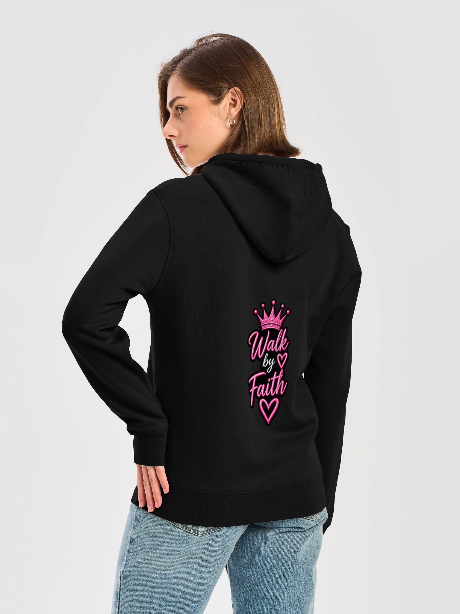 Walk by Faith Gracefully Sassy Hoodie product image (6)
