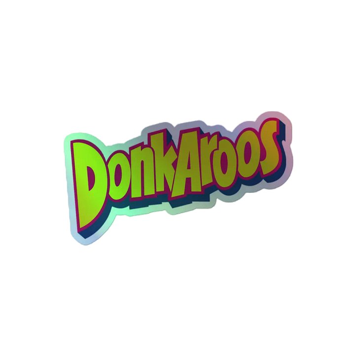 Donkaroos Holographic Sticker product image (1)