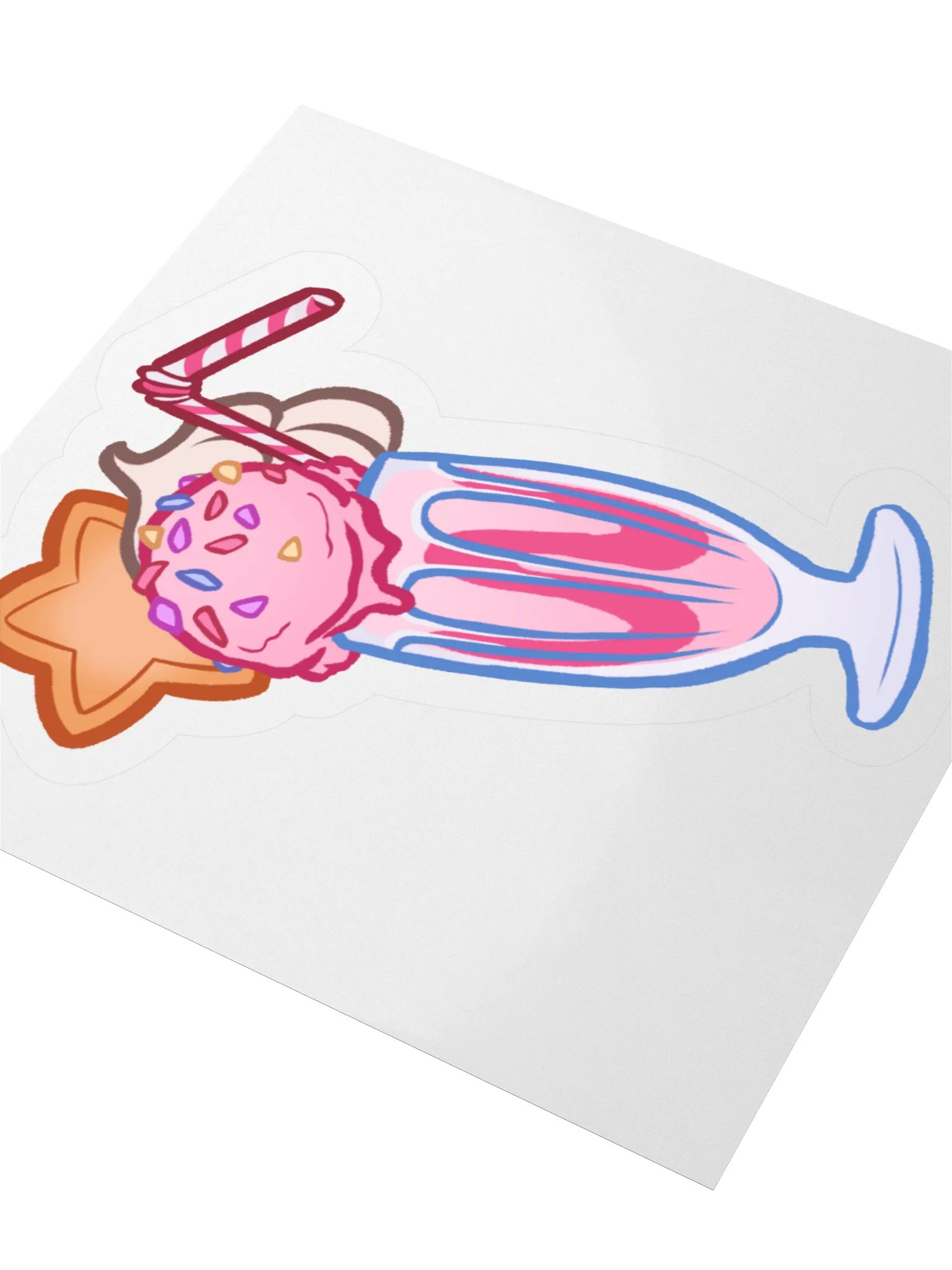 Milkshake | Star Desserts Sticker Series product image (3)
