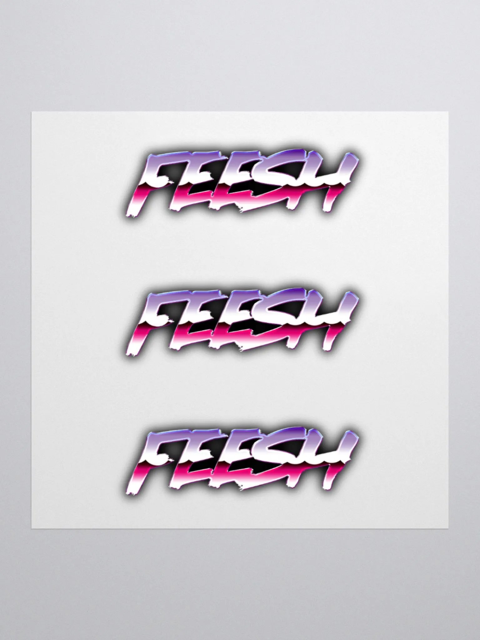 FEESH Sticker [3pk] product image (2)