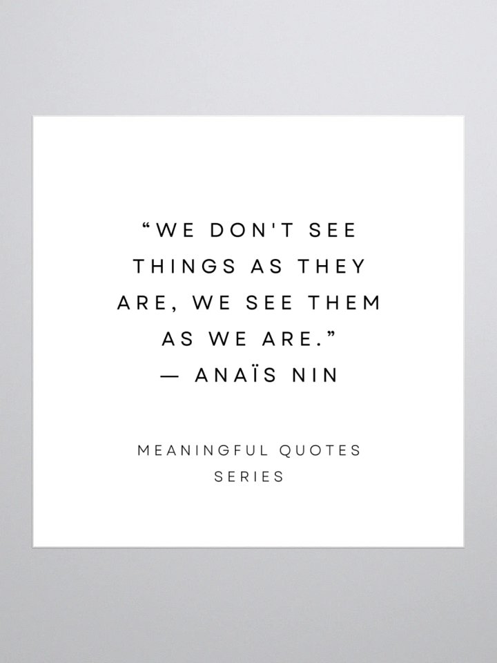 We See Things As We Are. product image (1)